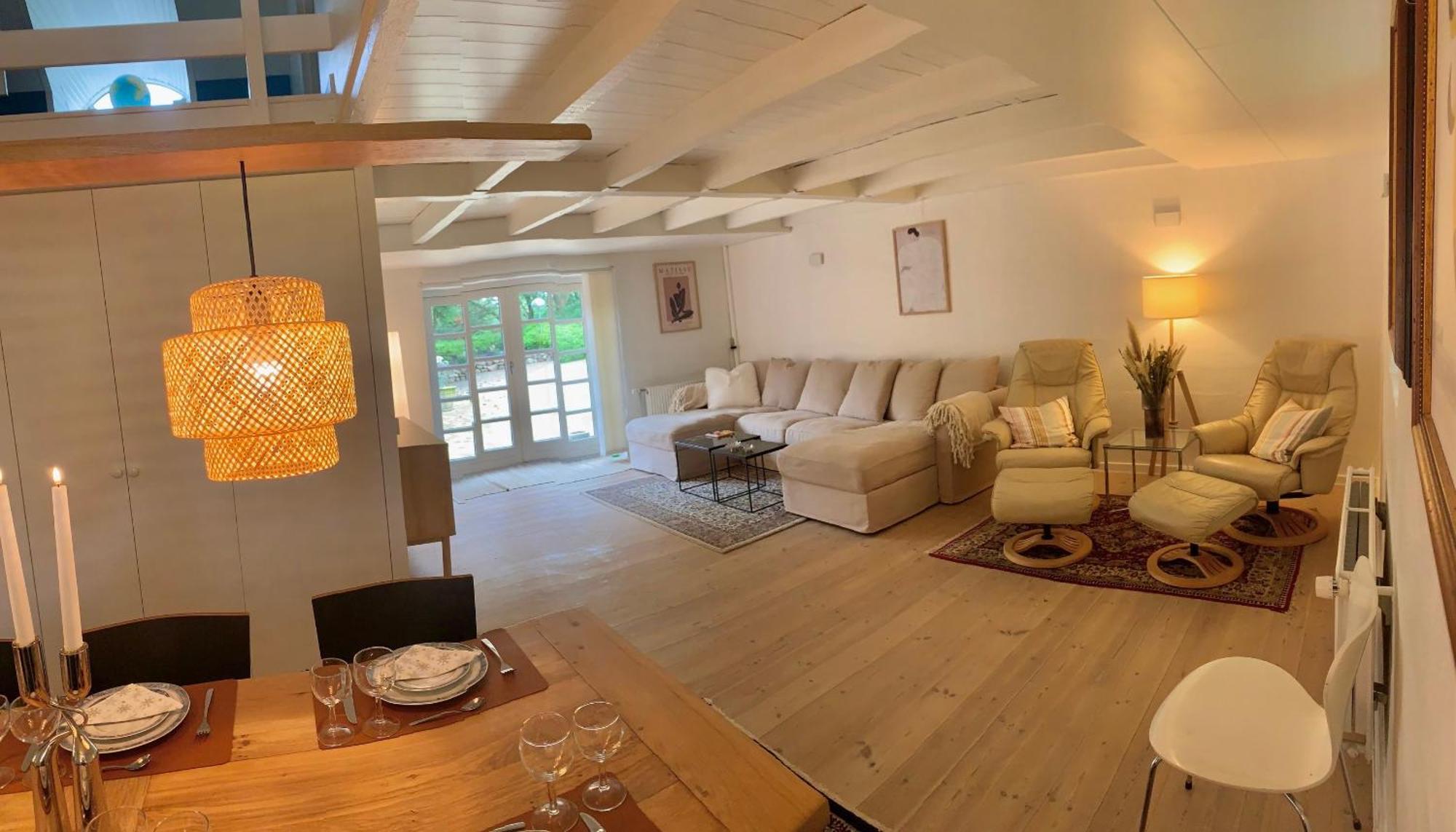Mindedalen - Idyl Taet Pa Alt Og Helt I Fred Apartment Billum Ngoại thất bức ảnh